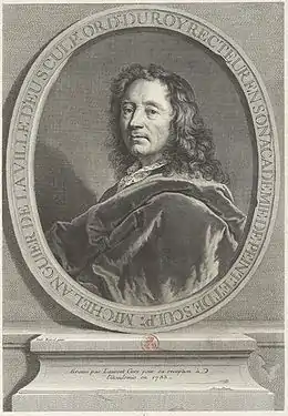 Michel Anguier par Carsd'après Revel (1733)château de Versailles.