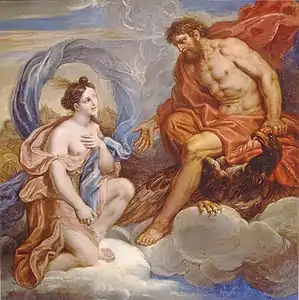 Iris et Jupiter (1701), château de Versailles.