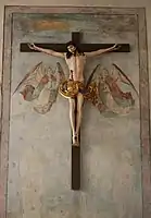 Crucifix de la chapelle Besserer, cathédrale d'Ulm, après 1490.