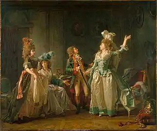 Le Départ du dragon (1789), Paris, musée Carnavalet.