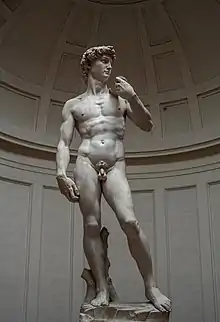 Statue de David par Michel-Ange, Florence