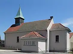 L'église Sainte-Agathe.