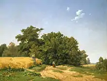Alexander Michelis, Paysage de Westphalie, 1846