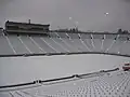 Le stade sous la neige en 2005