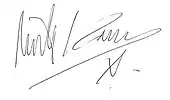 signature de Mick Karn