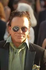 Photographie de Mickey Rourke lors du Festival de Cannes 2007.