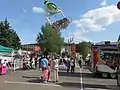 La fête foraine de la Foire comtoise.