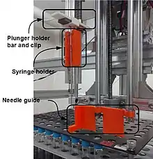 Apparatus for handling microsyringes in an autosampler