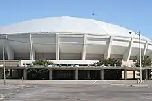 Le stade Mid-South Coliseum