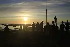 Midnight sun de Nordlystoppen