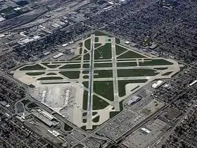 Aéroport international Midway de Chicago.