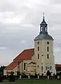 L'église paroissiale saint Nicolas.