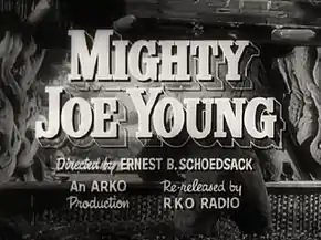 Description de l'image Mighty Joe Young (1949) trailer title.jpg.