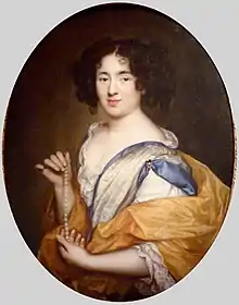 Portrait présumé de Marie Mancini (Pierre Mignard).