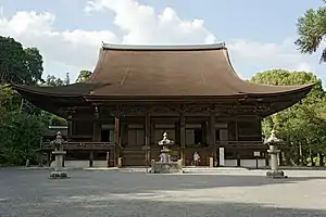 Le kondō au Mii-dera.