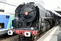 Locomotive 141 R 840 en gare d'Angers-Saint-Laud le 4 octobre 2008.