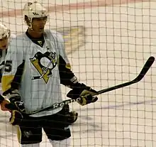 Michael Zigomanis avec les Penguins de Pittsburgh