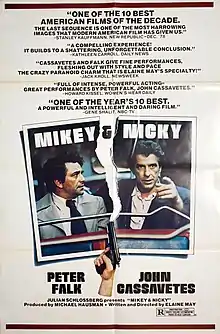 Description de l'image Mikey & Nicky (1976 poster).jpg.