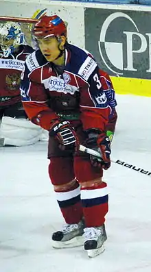 Description de l'image Mikhail Pashnin (Russia ice hockey 2010).jpg.