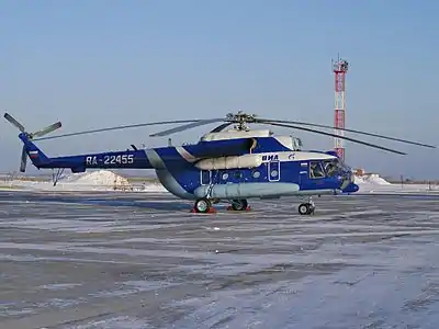 Version civile du Mi-17 (société Gazprom)