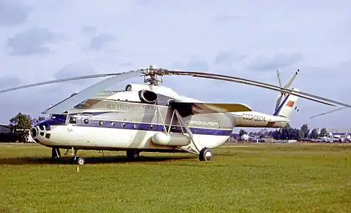 Version civile du  Mil Mi-6 utilisé par la compagnie Aeroflot.