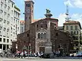 La Basilique de Saint Babylas à Milan.