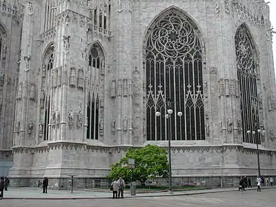 Chevet de la cathédrale