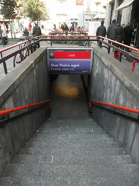 Image illustrative de l’article Lima (métro de Milan)