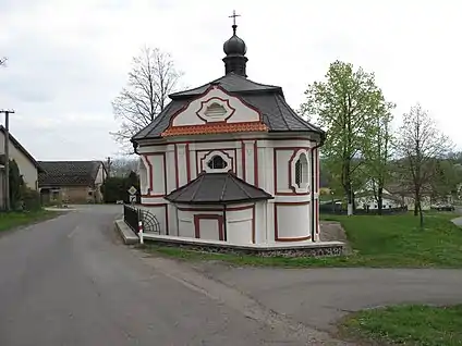 Miletice : chapelle Saint-Jean Népomucène.