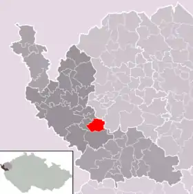 Localisation de Milíkov