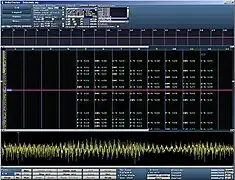 Configuration, tracker et échantillon