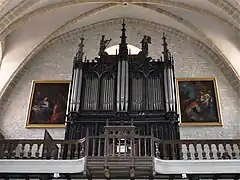 L'orgue.