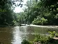 La rivière Millstone à Rocky Hill