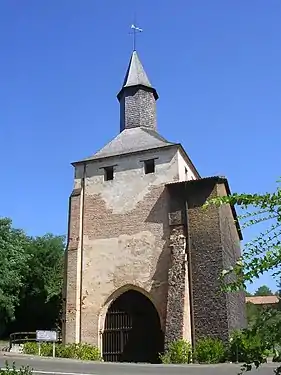 Clocher-porche de Mimizan (ancienne église prieurale Notre-Dame de Mimizan)