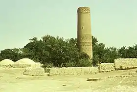 Minaret de Zâdiyân, xiie siècle. Province de Balkh, Afghanistan