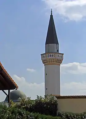 Minaret de la mosquée El Hijra de Farébersviller.