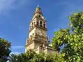 Minaret de la mosquée aujourd'hui cathédrale de Cordoue