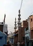 Minarets de la mosquée.