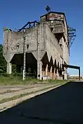 Silo abandonné de la mine en 2006