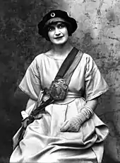 Miniah Lutèce reine des étudiants de Paris 1921.