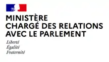 Image illustrative de l’article Ministre chargé des Relations avec le Parlement