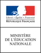 Logo du ministère de l’Éducation nationale entre 2017 et 2018.