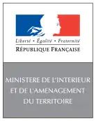 Logo du Ministère de l'Intérieur et de l'Aménagement du territoire de 2005 à 2007
