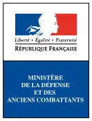 Logo du ministère de la Défense et des Anciens Combattants de 2010 à 2012