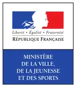 Logo du ministère de la Ville, de la Jeunesse et des Sports en 2014-2017.