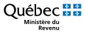 Logo du Ministère du Revenu de 1999 à juin 2001.