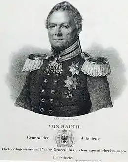 Ministre Gustav von Rauch (1774–1841)