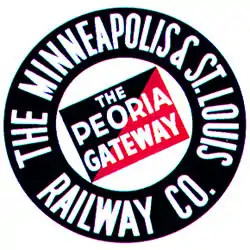 Logo de Minneapolis and St. Louis Railway