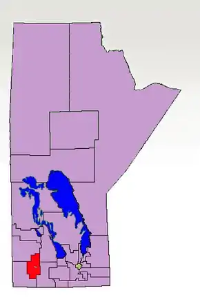 Carte de la circonscription