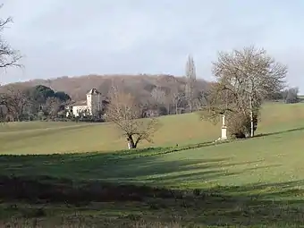 Sanctuaire Notre-Dame de Bauclair situé dans la partie ouest de la commune.